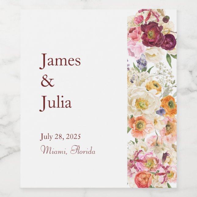 Rótulo De Garrafa De Cerveja Sangue GRACEFUL (Rótulo Único)