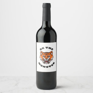 RÓTULO DE GARRAFA DE CERVEJA SEJA O MONSTRO