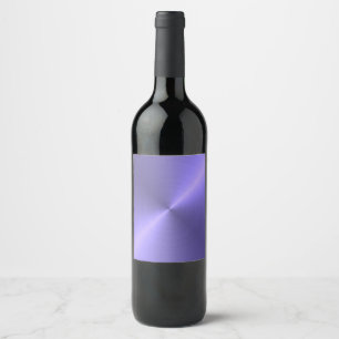 Rótulo De Garrafa De Cerveja Shiny Metallic Background - Purple