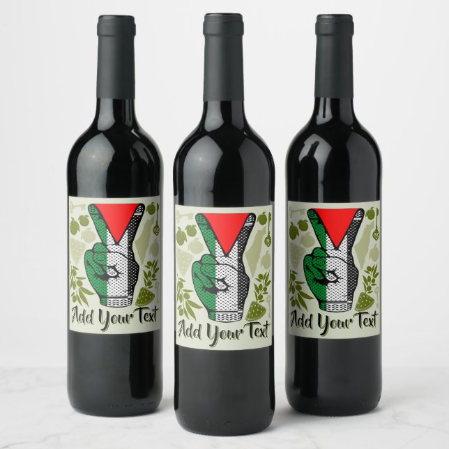 Rótulo De Garrafa De Cerveja Símbolo do Triângulo Vermelho de Resistência com S (Garrafas)