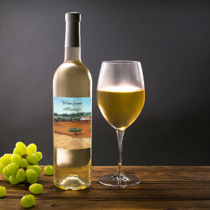 Rótulo De Garrafa De Cerveja Sítio do Alentejo em Portugal