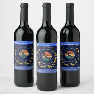 Rótulo De Garrafa De Cerveja Ski Snowmass, Colorado - Woman Skier, Texto Amarel
