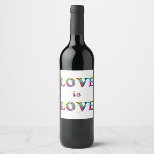 Rótulo De Garrafa De Cerveja SlipperyJoe amor é amor gotejando derretendo dinâm