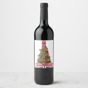 Rótulo De Garrafa De Cerveja Suéteres feios de X-mas para toda a sua família br