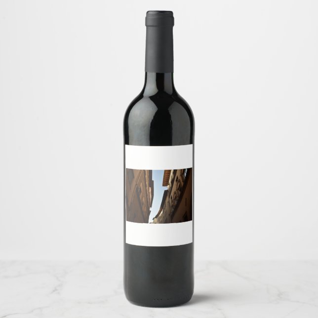 Rótulo De Garrafa De Cerveja Sun-kissed Street (Frente)