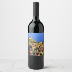 Rótulo De Garrafa De Cerveja TAORMINA - Sicília -
