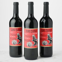 Rótulo De Garrafa De Cerveja Timeless Wine Labels for Nostalgic Moments!