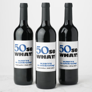 Rótulo De Garrafa De Cerveja Típica Simples Moderna 50 Rótulo de Vinho de Ani