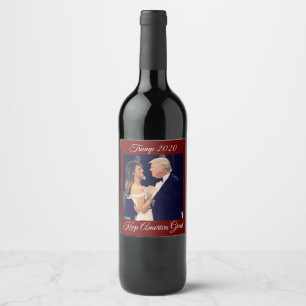 Rótulo De Garrafa De Cerveja Trump 2020 - Keep America Excelente