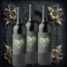 Rótulo De Garrafa De Cerveja Um toque de elegância: Dia de as mães feliz.