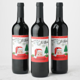 Rótulo De Garrafa De Cerveja Unwrap Joy: Best Holiday Gift!