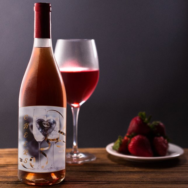 Rótulo De Garrafa De Cerveja Vamos Faz Um Brinde! Saúde! (Criador carregado)