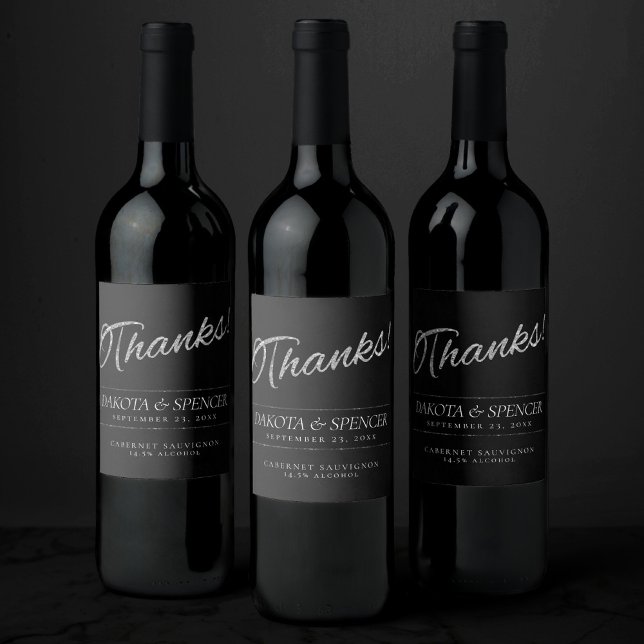 Rótulo De Garrafa De Cerveja Velvet Onyx Grunge | Obrigados Negras de Jato Vamp (Criador carregado)