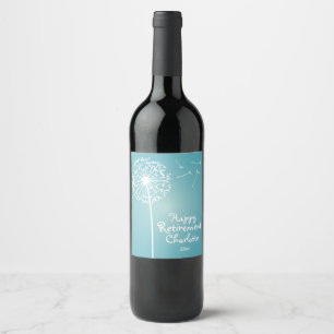 Rótulo De Garrafa De Cerveja Verdadeiramente dente-de-leão da cerceta, partido