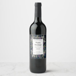 Rótulo De Garrafa De Cerveja Vinheta de vinho de inverno divertida presente de 