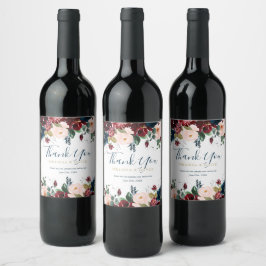 Rótulo De Garrafa De Cerveja Vinhetas Românticas De Vidro De Flor
