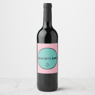 Rótulo De Garrafa De Cerveja Vinho Blend da Noiva CUSTOMIZÁVEL