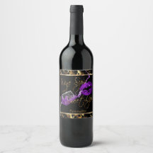 Vinhos 🍷 e Lábios doces - Roxo - Mármaco