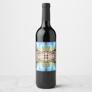 Rótulo De Garrafa De Cerveja Vintage Alemanha Munique Towngate Karistor