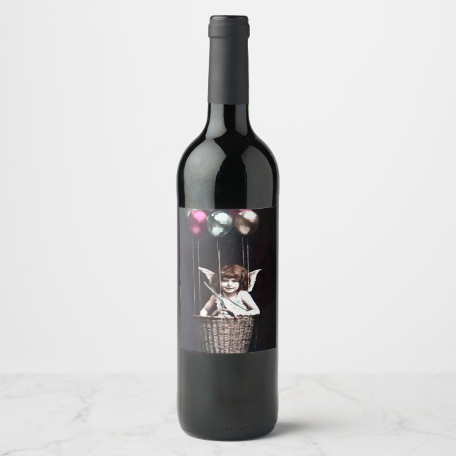 Rótulo De Garrafa De Cerveja Vintage Cupid (Frente)