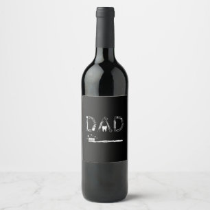 Rótulo De Garrafa De Cerveja Vintage Dentist Pai Padre Avô Dia de os pais Me