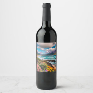 Rótulo De Garrafa De Cerveja Vírus tropicais