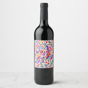 Rótulo De Garrafa De Cerveja Viva Cores!