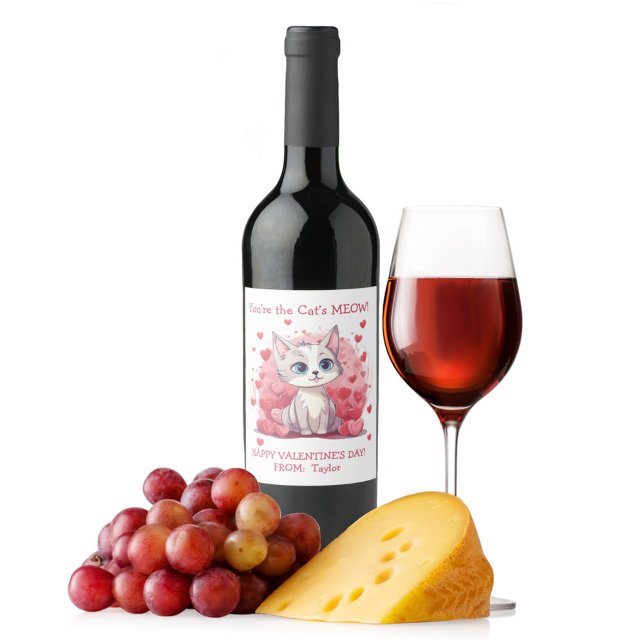 Rótulo De Garrafa De Cerveja Você é o Namorados de Miau do Gato (Criador carregado)