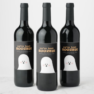 Rótulo De Garrafa De Cerveja Você foi bozado no rótulo do vinho fantasma do Hal