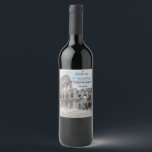Rótulo De Garrafa De Cerveja Watercolor Roma Itália Vinho Label - Personalizado<br><div class="desc">Watercolor Roma Italy Wine Label - Elegante Personalizado Garrafa Elegante Leva as garrafas com um toque de obrigados elegantes italianos a esta Watercolor Roma Itália Wine Label. Apresentando delicada indústria de aquarela que captura os marcos icônicos de Roma — como silhuetas arquitetônicas suavemente renderizadas em tons pastéis — este rótulo...</div>