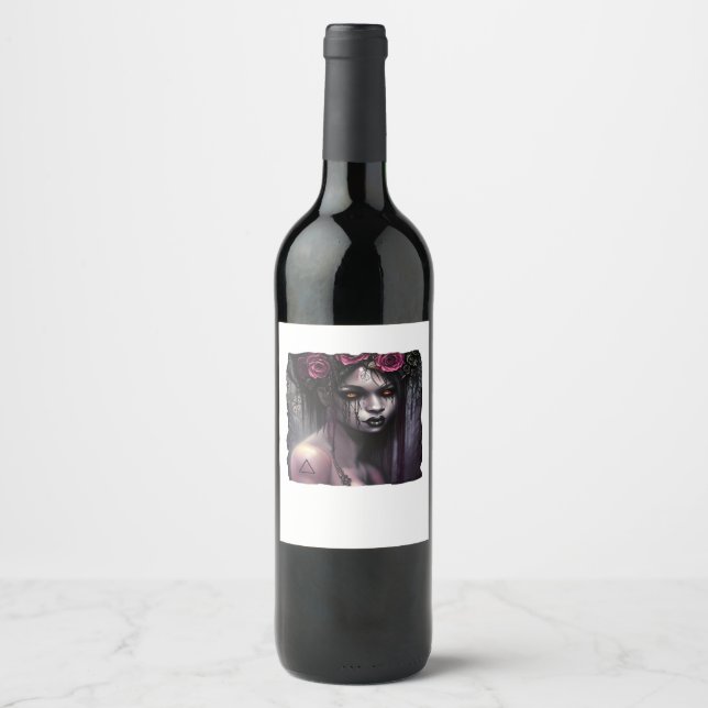Rótulo De Garrafa De Cerveja Whimsigoth Classic Funny (Frente)