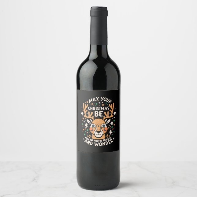 RÓTULO DE GARRAFA DE CERVEJA X-MAS (Frente)