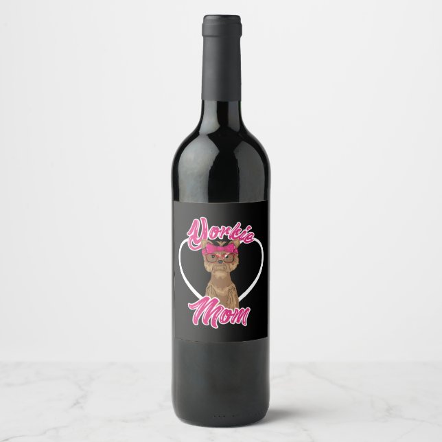 Rótulo De Garrafa De Cerveja Yorki Mãe (Frente)