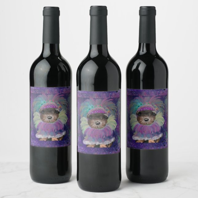 Rótulo De Garrafa De Cerveja Yorkie Poo (Garrafas)