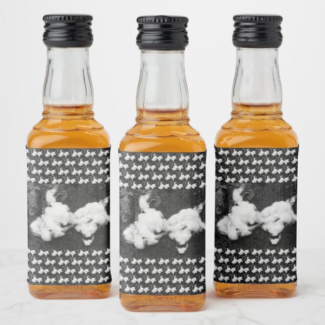 rótulo de garrafa de licor fofa para baixo (Garrafas)