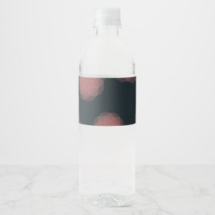 Rótulo De Garrafa De Vinho Abstracção cor-de-rosa, geométrica, legal, na m