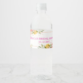 Rótulo De Garrafa De Vinho Água para Chá de Noiva Love at First Spritz
