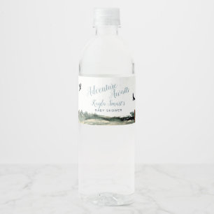 Rótulo De Garrafa De Vinho Aguardam Aventura