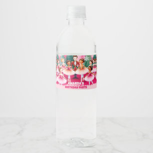 Rótulo De Garrafa De Vinho Aniversário de criança de Nutcracker Ballerina de 