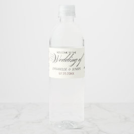 Rótulo De Garrafa De Vinho aquarelas Florais Botânica Moderna Casamento