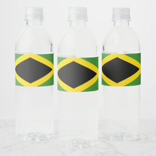 Rótulo De Garrafa De Vinho Bandeira jamaicana