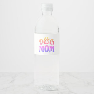 Rótulo De Garrafa De Vinho Cachorro Mãe