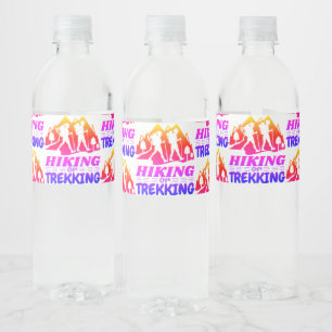 Rótulo De Garrafa De Vinho Caminho ou Trekking