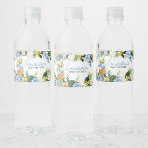 Rótulo De Garrafa De Vinho Chá de Bebê Abacaxi Aloha