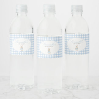 Rótulo De Garrafa De Vinho Chá de Bebê Somebunny