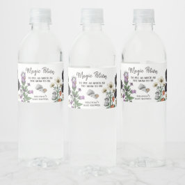 Rótulo De Garrafa De Vinho Chá de fraldas Engraçado do Fantasma da Poção Magi