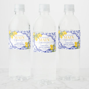 Rótulo De Garrafa De Vinho Chá de Noiva da Ela Encontrou Seu Amor