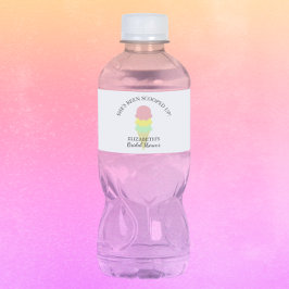 Rótulo De Garrafa De Vinho Chá de panela do Sorvete cooptado