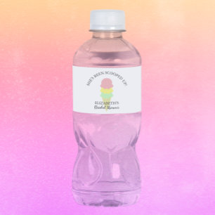 Rótulo De Garrafa De Vinho Chá de panela do Sorvete cooptado