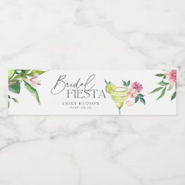 Rótulo De Garrafa De Vinho Chá de panela Margarita Mexicana Fiesta